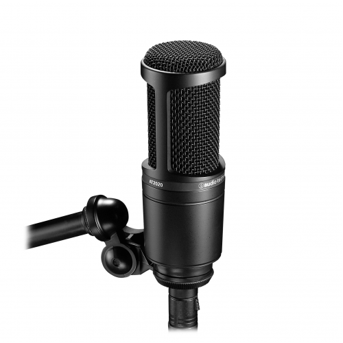 Микрофон Audio-Technica AT2020 за запис и подкаст