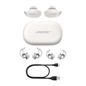 Безжични слушалки Bose QuietComfort Earbuds с Noise-Canceling - Soapstone
