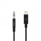 Аудио кабел Belkin Lightning мъжки към 3.5мм жак мъжки - MFi, 1.8 м
