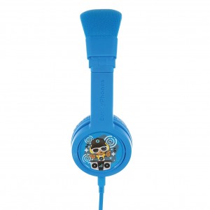 Жични детски слушалки BuddyPhones Explore+, Cool Blue