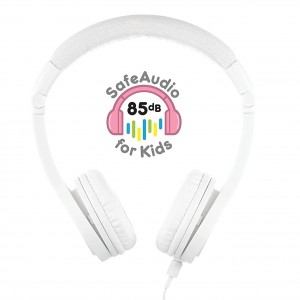 Жични детски слушалки BuddyPhones Explore+, Snow White