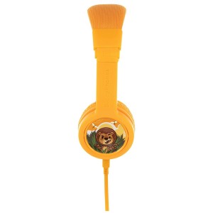 Жични детски слушалки BuddyPhones Explore+, Sun Yellow