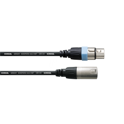 Микрофонен кабел Cordial CCM 2,5 FM - XLR, 2,5 метра