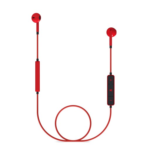 Безжични слушалки Energy EARPHONES 1, red