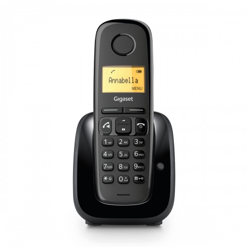 Безжичен DECT телефон Gigaset A280 - Черен