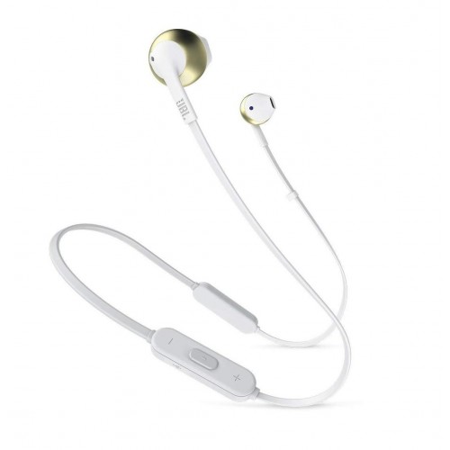 Bluetooth слушалки JBL T205BT, gold