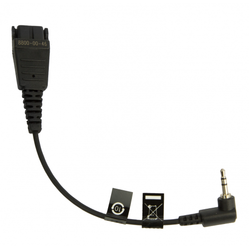 Connecting cable Jabra QD to 2.5mm port - Standard at a good price