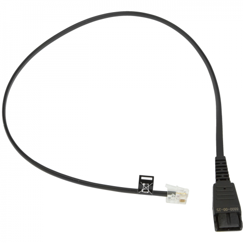 Connecting cable Jabra QD To RJ for Siemens phones