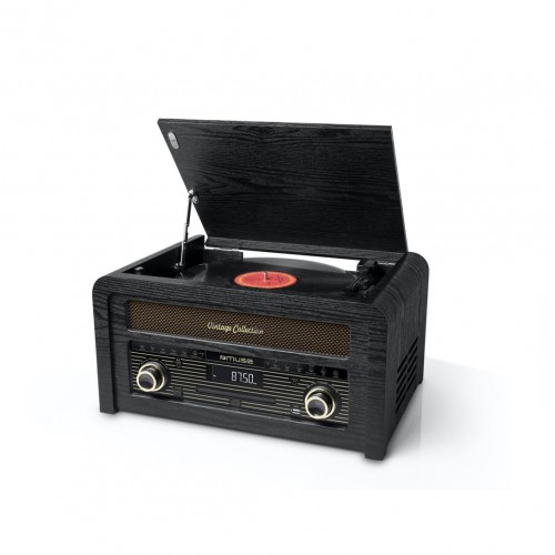 Грамофон MUSE MT-115 W със CD, FM и Bluetooth
