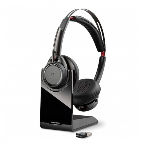 Слушалки с микрофон Plantronics Voyager Focus UC B825 Stereo Bluetooth със стойка