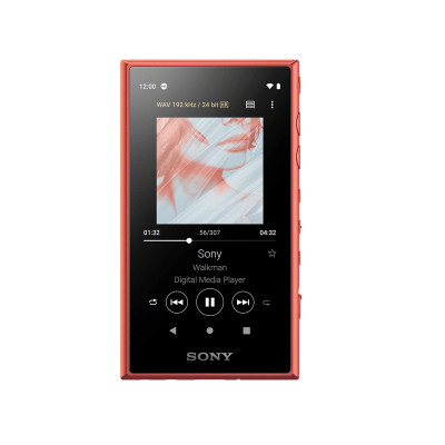 Аудио плейър Sony NW-A105D Walkman Hi-Res, 16GB - Оранжев