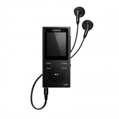 MP3 Плейър Sony NW-E394B Walkman, 8GB - Черен