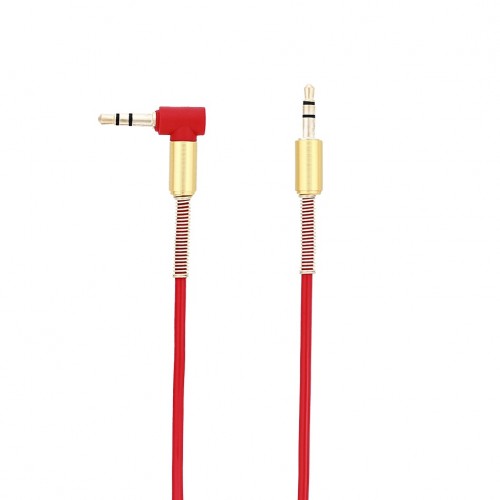 3,5mm Аудио кабел Tellur, 1,5m - Червен