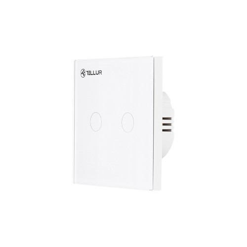 WiFi Tellur 1800W 10A Lighting Switch, 2 ports