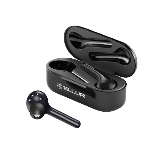Напълно безжични слушалки Tellur Ambia True Wireless - Black