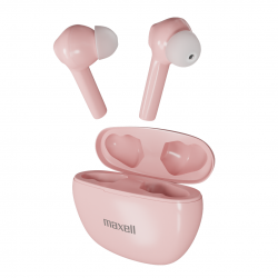Безжични слушалки Maxell DYNAMIC Тrue Wireless - Розови
