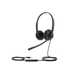 Yealink UH34 Dual стерео слушалки, USB-A, MS, PNC, черен
