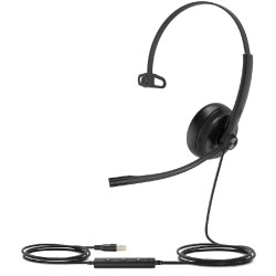 Yealink UH34 SE моно слушалки, Bluetooth, USB-A, UC, черен