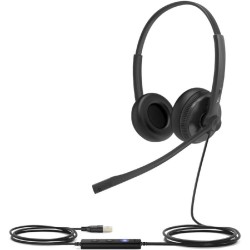 Yealink UH34 SE стерео слушалки, Bluetooth, USB-A, MS, черен