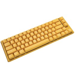 Геймърскa механична клавиатура Ducky One 3 Yellow SF 65%, Cherry MX Black