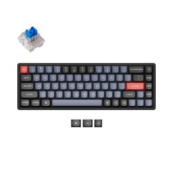 Безжична механична клавиатура Keychron K6 Pro 65% K PRO RGB Led с алуминиева рамка - Blue суичове