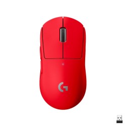 Геймърска мишка Logitech G Pro Wireless - Red