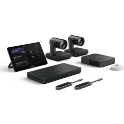 Yealink MVC940-C5-008 комплект видеоконферентна система, UVC84 PTZ камера, MCore Pro Mini PC, MTouch Plus дисплей, RoomSensor, AVHub, WPP30 безжичен модул за споделяне
