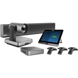 Yealink ZVC840-C3-310 комплект видеоконферентна система, Mcore Mini PC, MTouch II сензорен дисплей, UVC84 PTZ камера, VCM34 микрофон, Soundbar