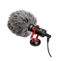 Компактен микрофон за камера BOYA BY-MM1 - 3.5mm жак