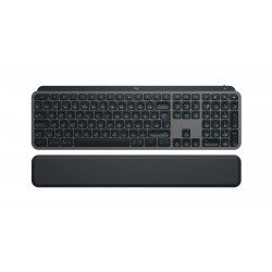 Kлавиатура Logitech MX Keys S, Bluetooth, Illuminated, Подложка за китка, Черна