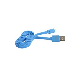 Кабел TELLUR Micro-USB - USB, 100 см - син