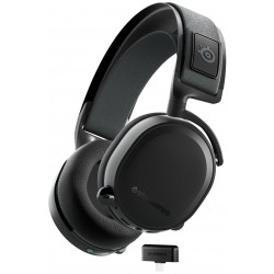 Гейминг слушалки SteelSeries - Arctis 7+, безжични, черни