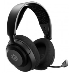 Гейминг слушалки SteelSeries - Arctis Nova 5, безжични, черни