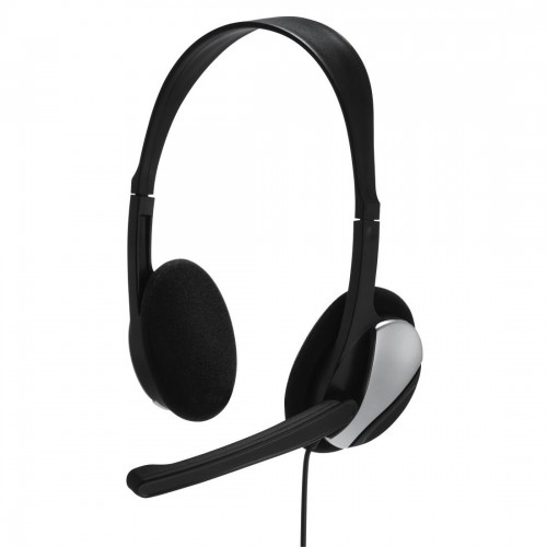 Слушалки с микрофон HAMA Essential HS-P100 за PC - 2x3.5мм 
