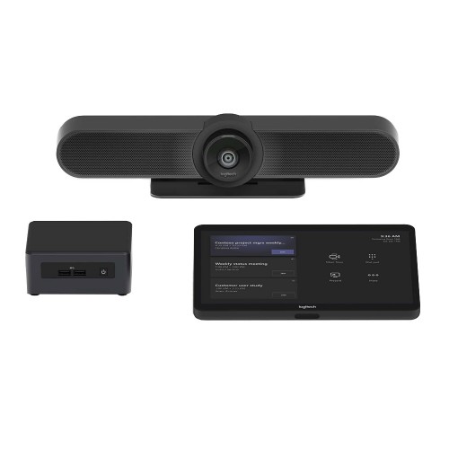 LOGITECH TAP ZOOM: PC, TAP with Touch and MeetUP Conference system (TAPZOOMSMALLi7EU)