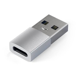 Адаптер Satechi от USB Male към USB-C Female - Tъмносив