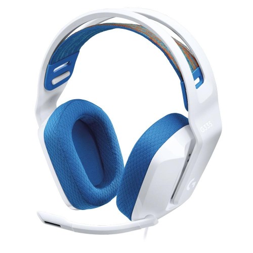 Геймърски слушалки Logitech G335 - White