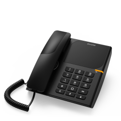 Стационарен телефон Alcatel T28 - Черен