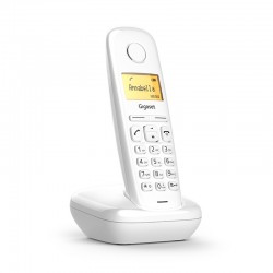 Безжичен DECT телефон Gigaset A170 - Бял