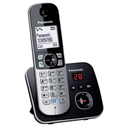 Безжичен DECT телефон Panasonic KX-TG6821FXB