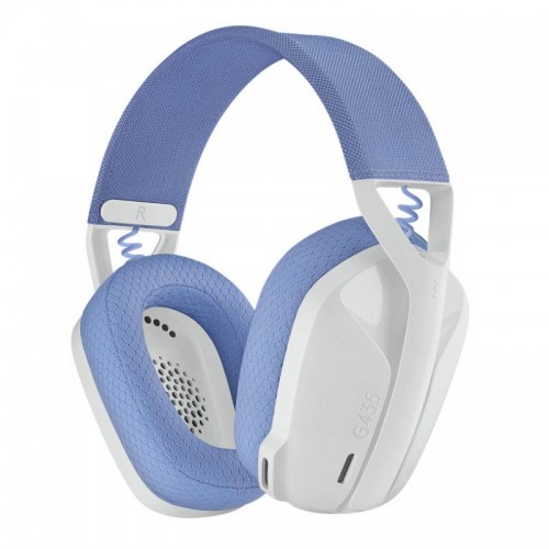 Безжични геймърски слушалки Logitech G435 Lightspeed - White and Lilac