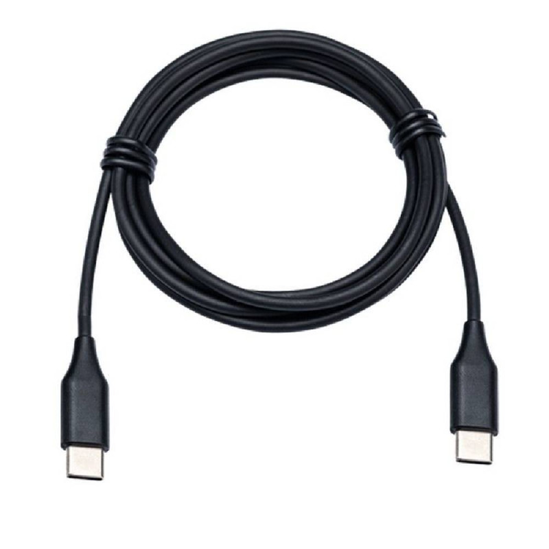 Jabra EVOLVE2, USB кабел, USB-C към USB-C, 1,2 м, черен