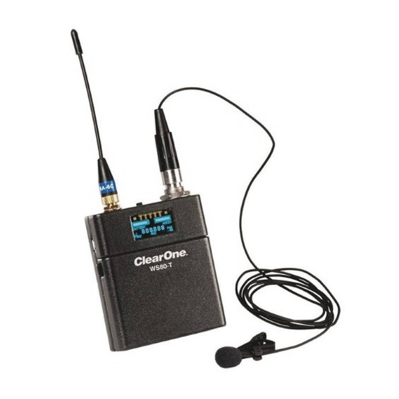 ClearOne DIALOG безжичен предавател за микрофон с 2,4 GHz RF обхват