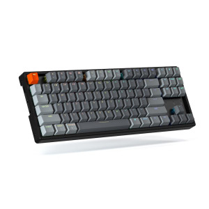 Геймърска Механична клавиатура Keychron K8 Aluminum Hot-Swappable TKL Gateron Optical Red Switch RGB LED ABS