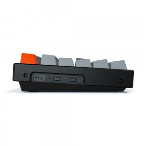 Геймърска Механична клавиатура Keychron K8 Aluminum Hot-Swappable TKL Gateron Optical Brown Switch RGB LED ABS