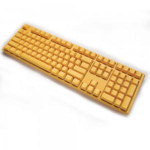 Геймърскa механична клавиатура Ducky One 3 Yellow Full-Size, Cherry MX Silent Red