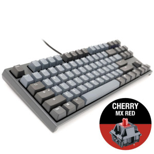 Геймърскa механична клавиатура Ducky One 2 Skyline TKL, Cherry MX Red
