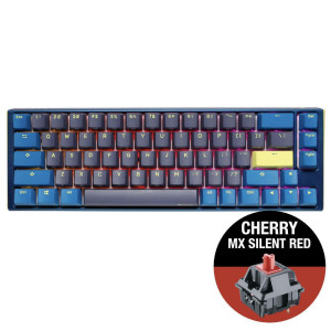 Геймърскa механична клавиатура Ducky One 3 Daybreak SF 65%, Cherry MX Silent Red