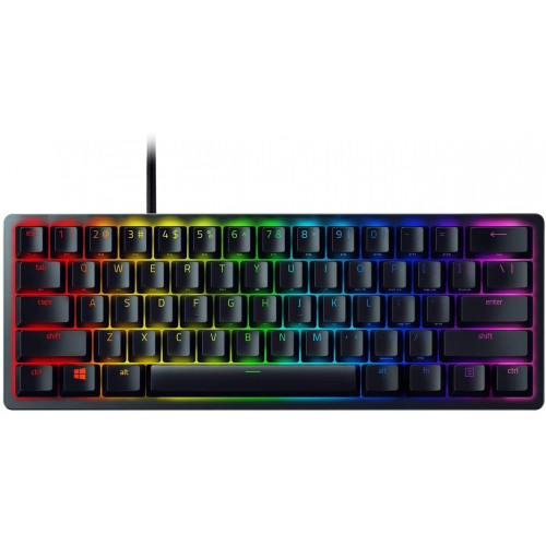 Гейминг клавиатура Razer - Huntsman Mini, Optical Purple, черна