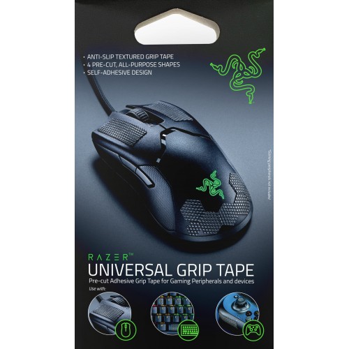 Гейминг аксесоар Razer - Universal Grip Tape, черен